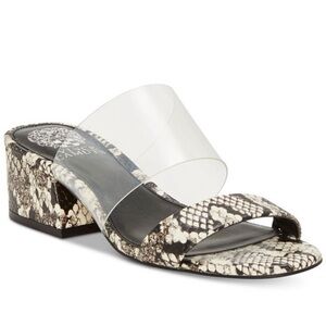 VINCE CAMUTO || Caveera Snakeskin Dress Sandals. Sz. 9.5